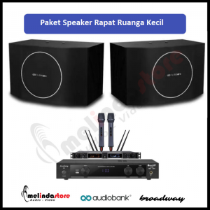 Paket Sound System Ruang Rapat Speaker Audiobank AKS200 | 2 Speaker